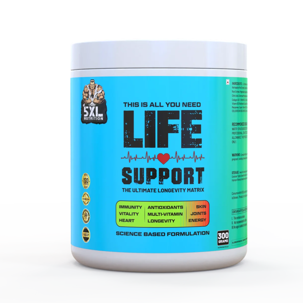 THE 5XL NUTRITION LIFE SUPPORT